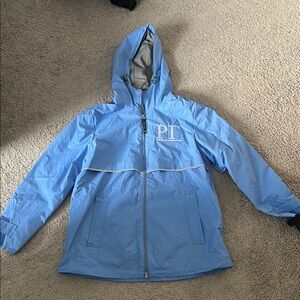 Charles River Apparel Women's Periwinkle Rain Jacket - Large